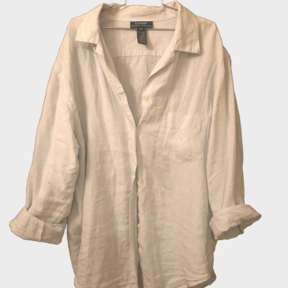 VTG Ralph Lauren Linen Chambray Shirt